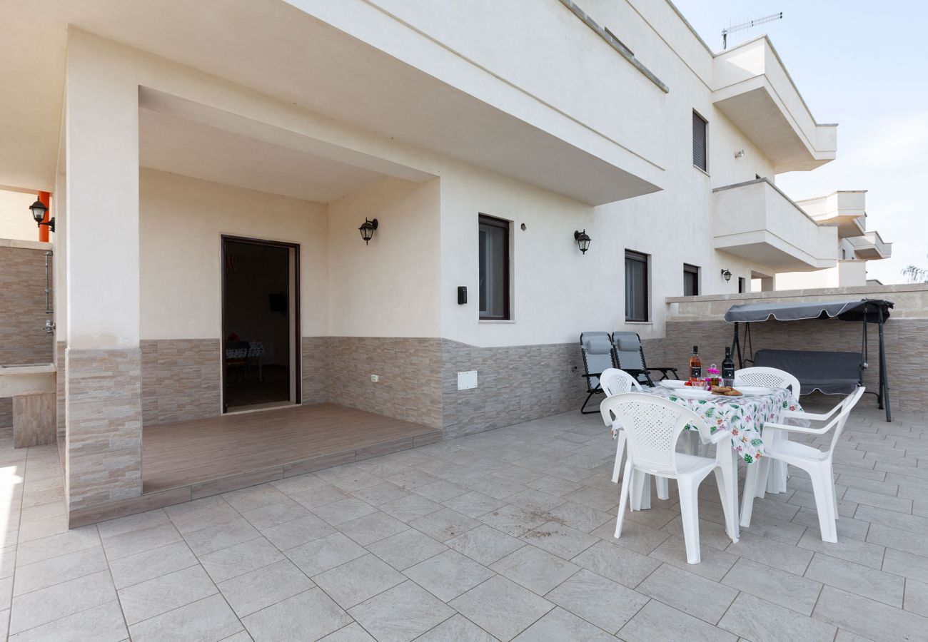 Ferienwohnung in San Pietro in Bevagna - Wohnung am Meer,  feiner Sandstrand in Gehweite v272