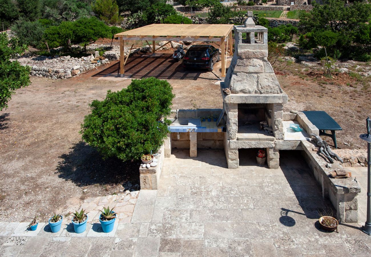 Villa in Morciano di Leuca - Villa mit Meerblick Pool in Strandnähe v500