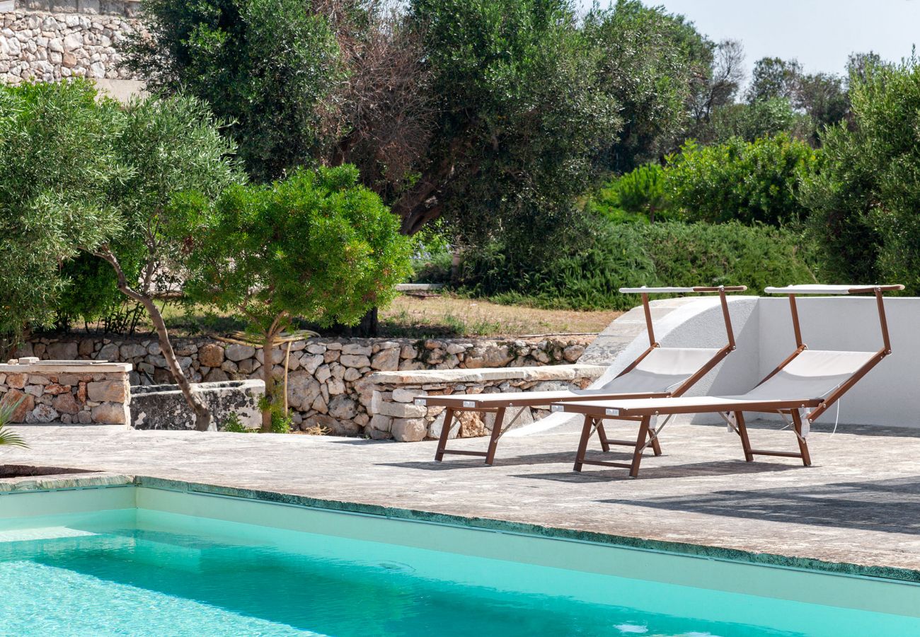 Villa in Morciano di Leuca - Villa mit Meerblick Pool in Strandnähe v500