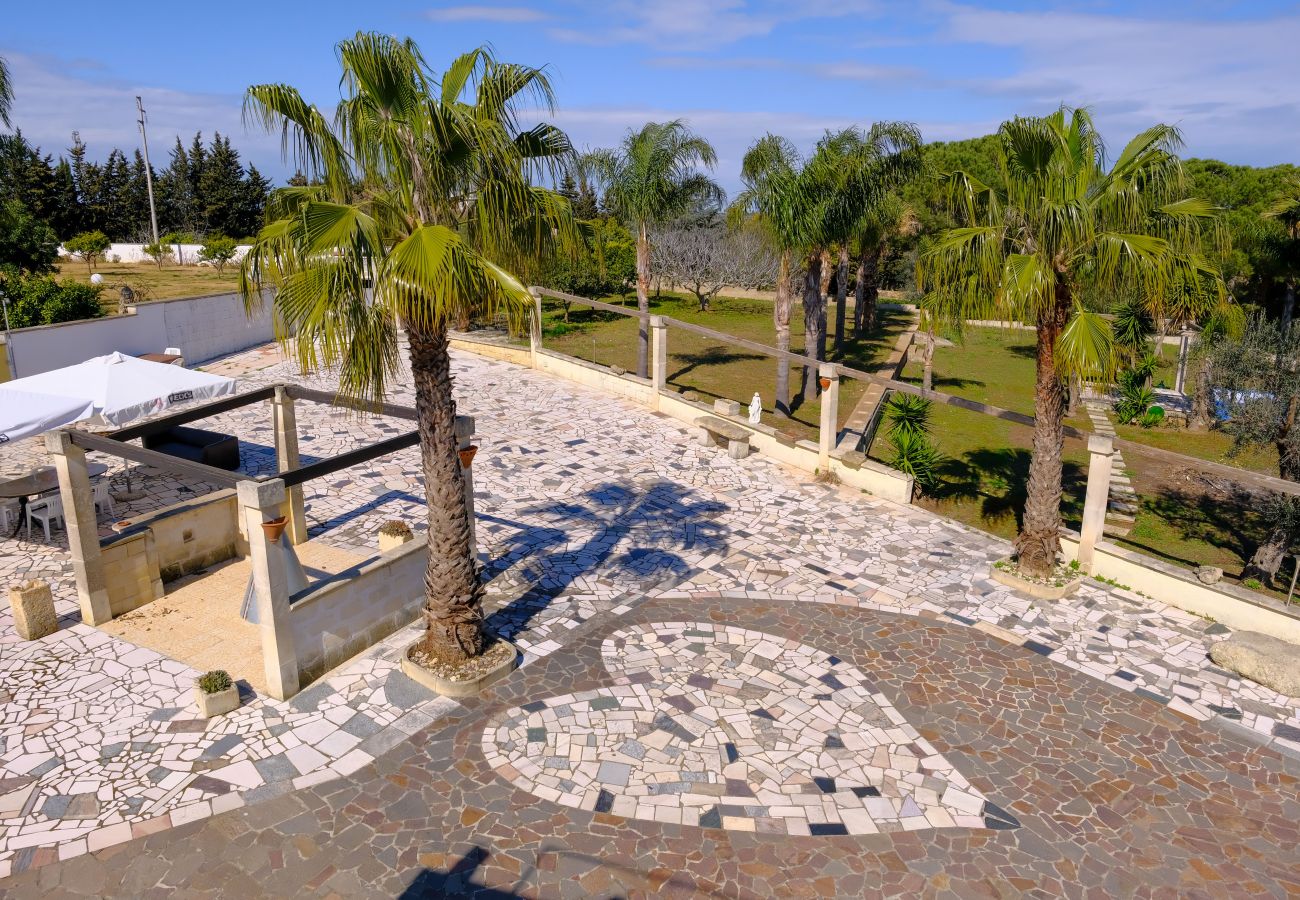 Villa in Carpignano Salentino - Immobilien Schnäppchen: außergewöhnliche Panorama-Villa 6 Schlafzimmer und 4 Bäder, v440