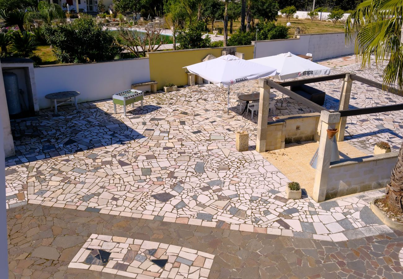Villa in Carpignano Salentino - Immobilien Schnäppchen: außergewöhnliche Panorama-Villa 6 Schlafzimmer und 4 Bäder, v440