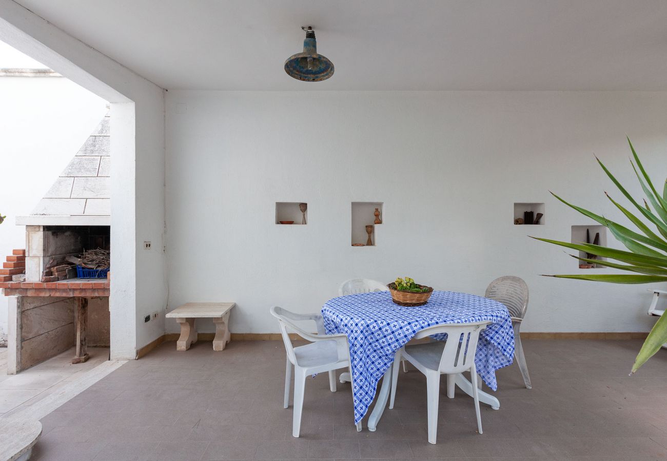 Ferienhaus in Spiaggiabella - Villetta am Strand mit Meer und Seeblick v703