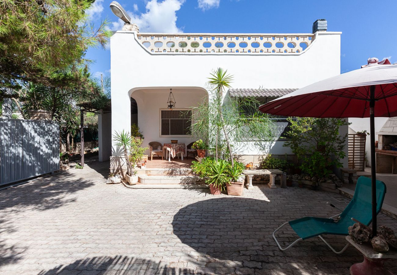 Ferienhaus in Spiaggiabella - Villetta am Strand mit Meer und Seeblick v703