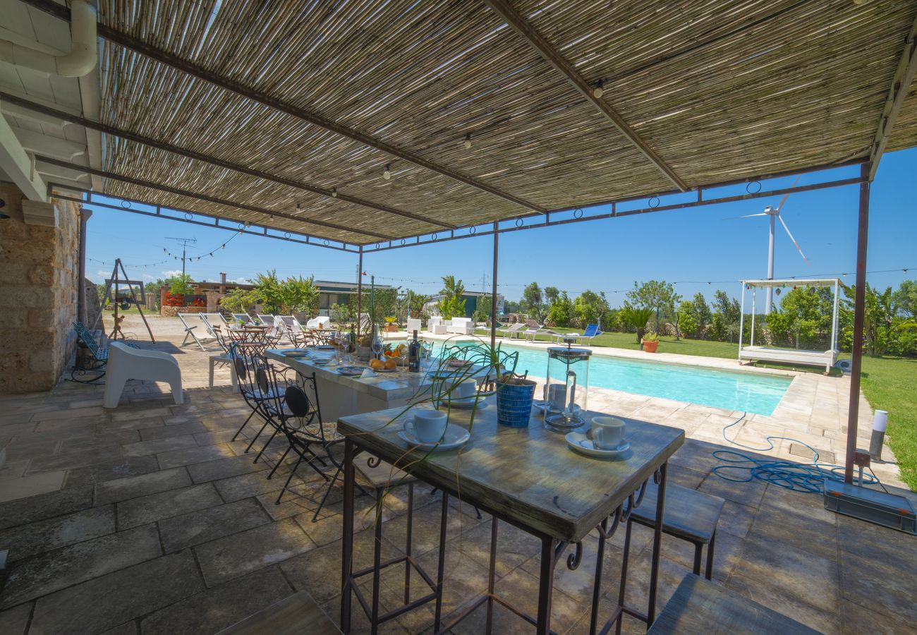 Agrotourismus in Surbo - Masseria mit Schwimmbad in der Nähe von Lecce.V830