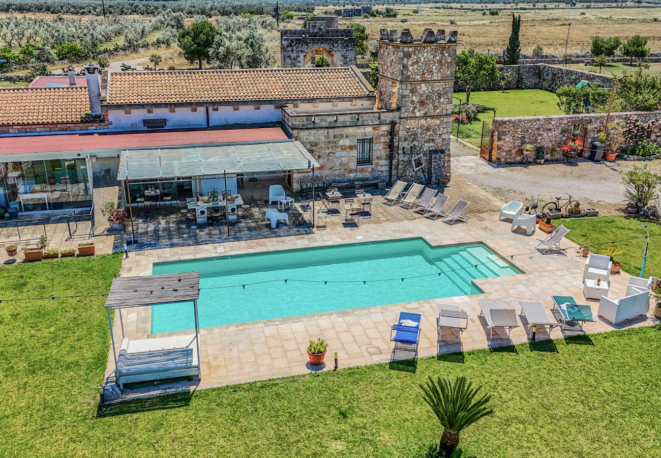 Agrotourismus in Surbo - Masseria mit Schwimmbad in der Nähe von Lecce.V830