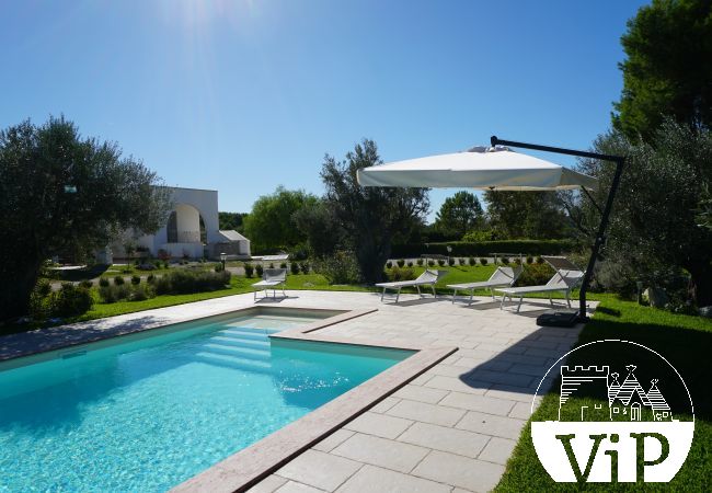 Ferienwohnung in Muro Leccese - Geräummiges Studio in Villa mit Pool und Volleyball m661