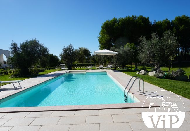 Ferienwohnung in Muro Leccese - Geräummiges Studio in Villa mit Pool und Volleyball m661