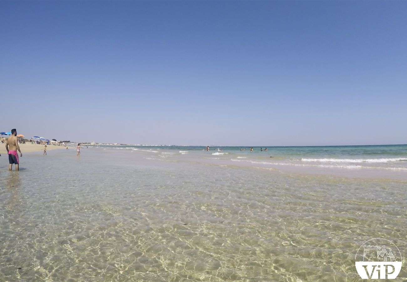 Ferienhaus in Spiaggiabella - Ferienhaus am Strand, Meerblick, 3 Schlafzimmer 2 Bäder m711