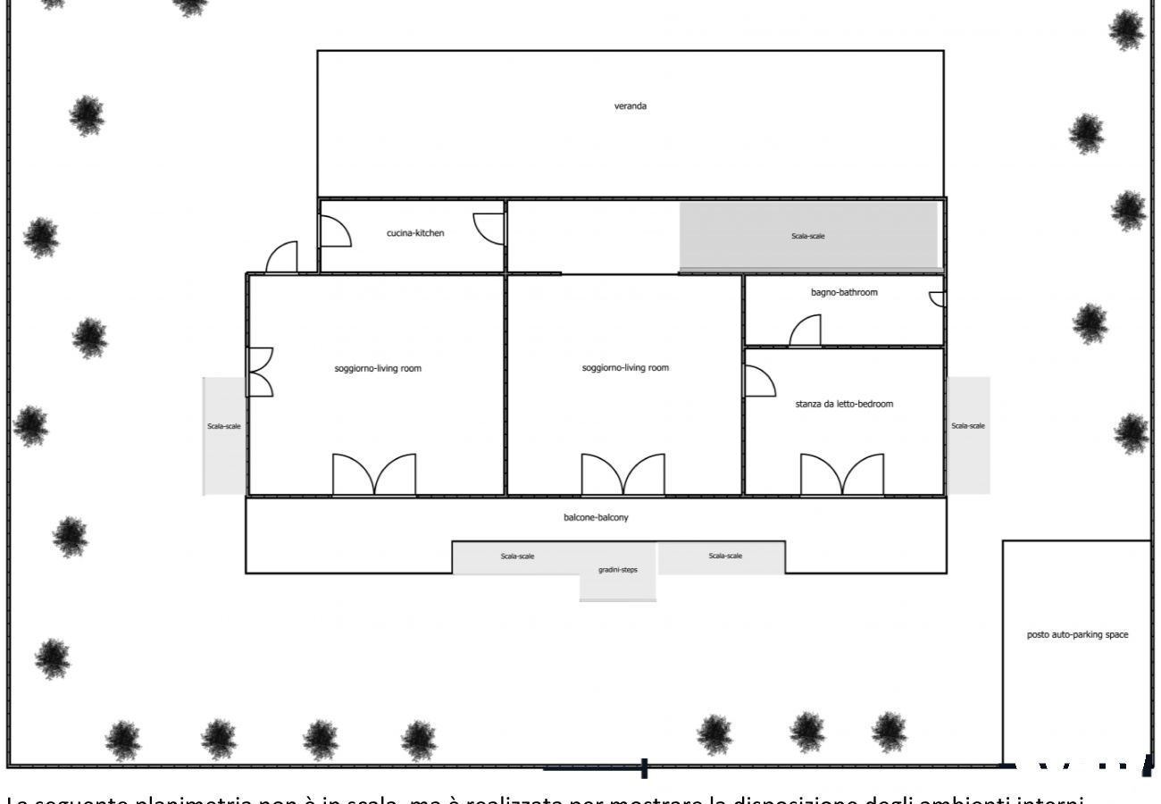 Ferienhaus in Santa Cesarea Terme - Villa Meerblick Strand von Porto Miggiano 4 Schlafzimmer m300