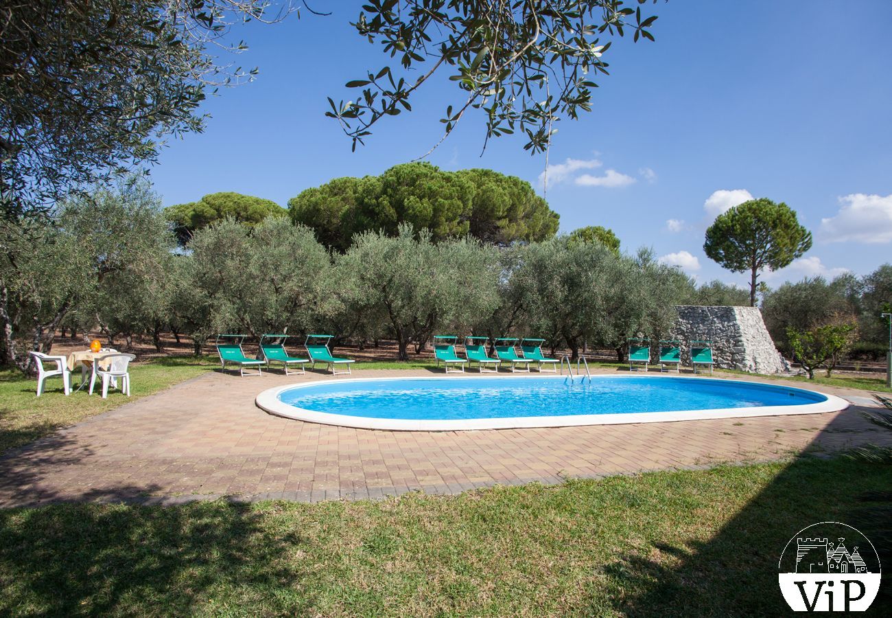 Villa in Corigliano d´Otranto - Landgut mit privatem Pool für große Gruppen m340