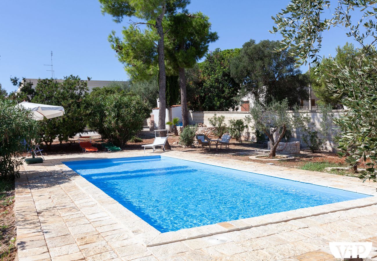 Villa in San Pietro in Bevagna - Villa mit privatem Pool zu Fuß von Strand m280
