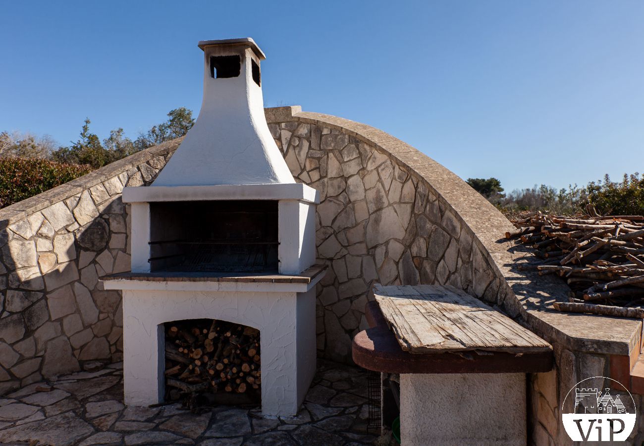 Villa in Torre San Giovanni - Villa mit Meerblick und Gemeinschaftspool, Ionisches Meer m451