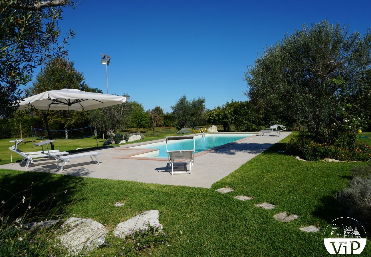 Ferienwohnung in Muro Leccese - Fewo mit Schwimmbadnutzung und Volleyball m663