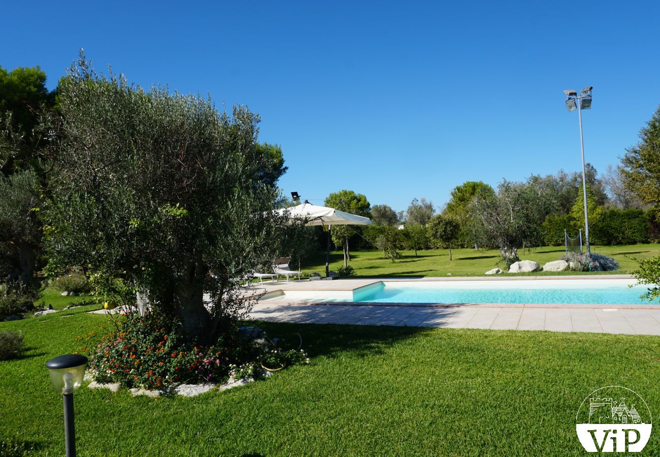 Ferienwohnung in Muro Leccese - Fewo mit Schwimmbadnutzung und Volleyball m663