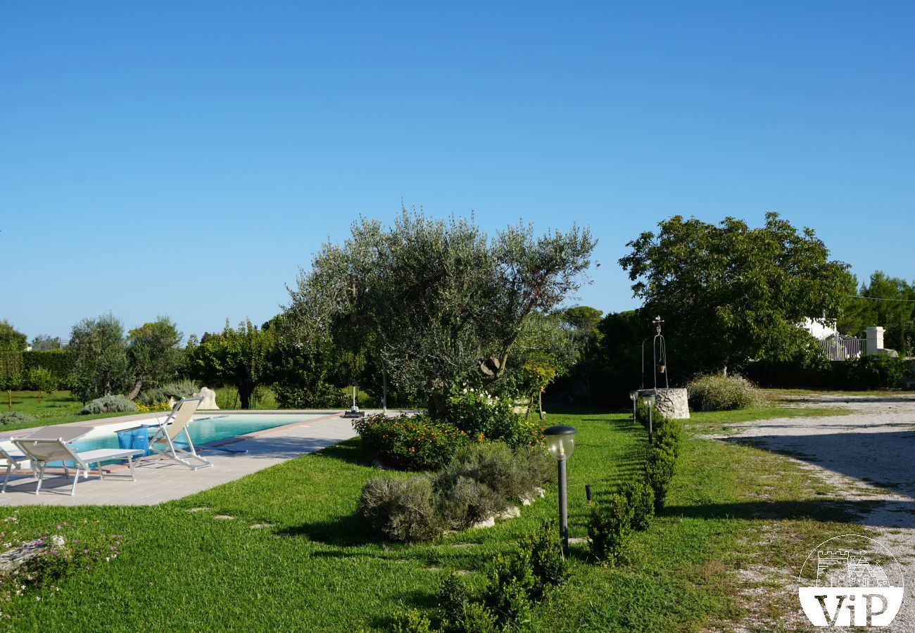 Ferienwohnung in Muro Leccese - Geräummiges Studio in Villa mit Pool und Volleyball m661