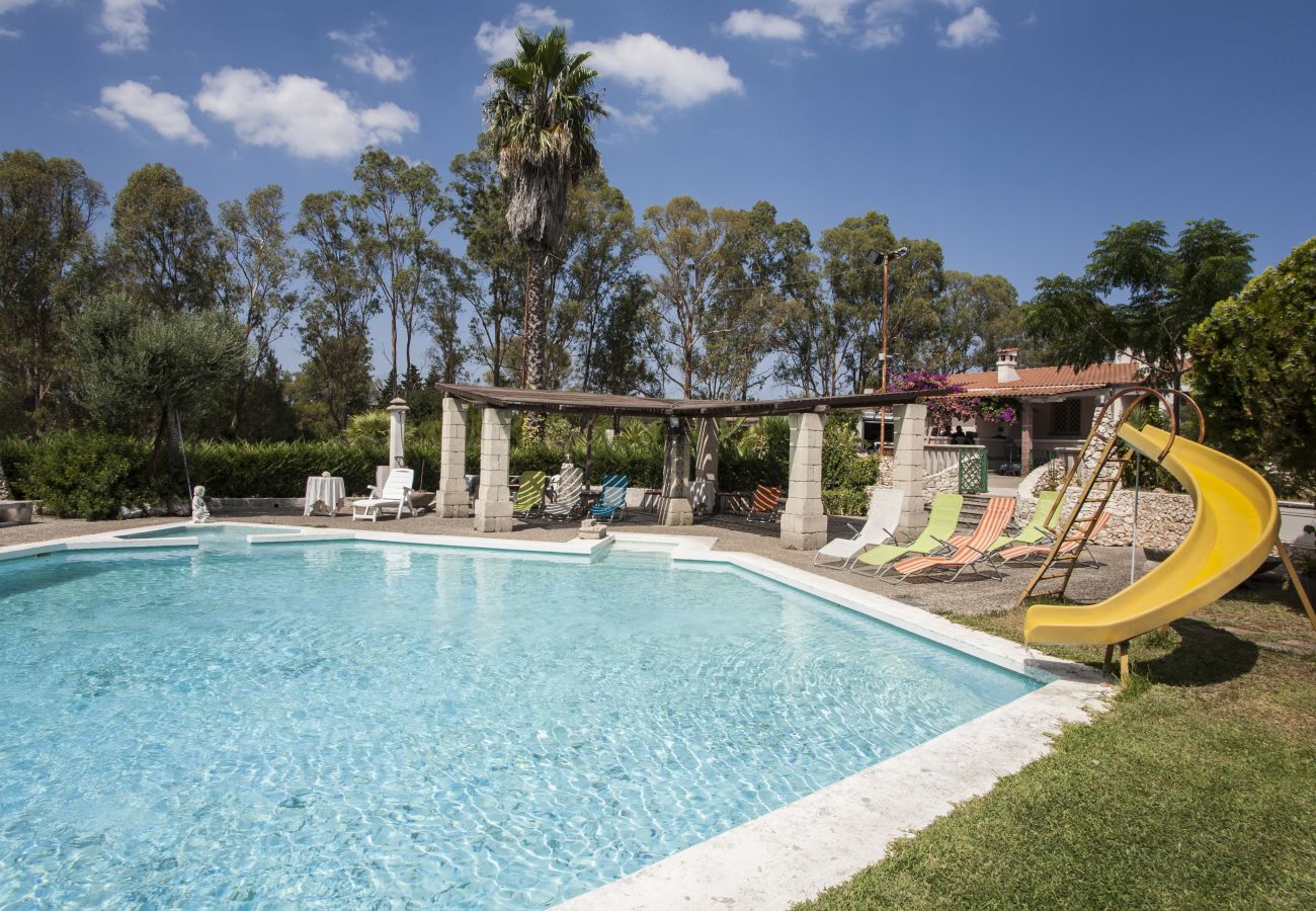 Villa à Specchia - Grande villa avec piscine pour grands groupes m350