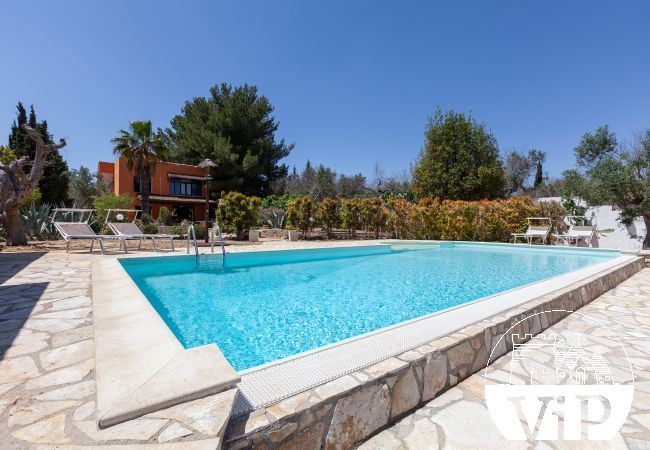 Villa à Collemeto - Villa avec piscine, 5 chambres, 3 salles de bains, barbecue, lave-linge, connexion WiFi, climatisation m565