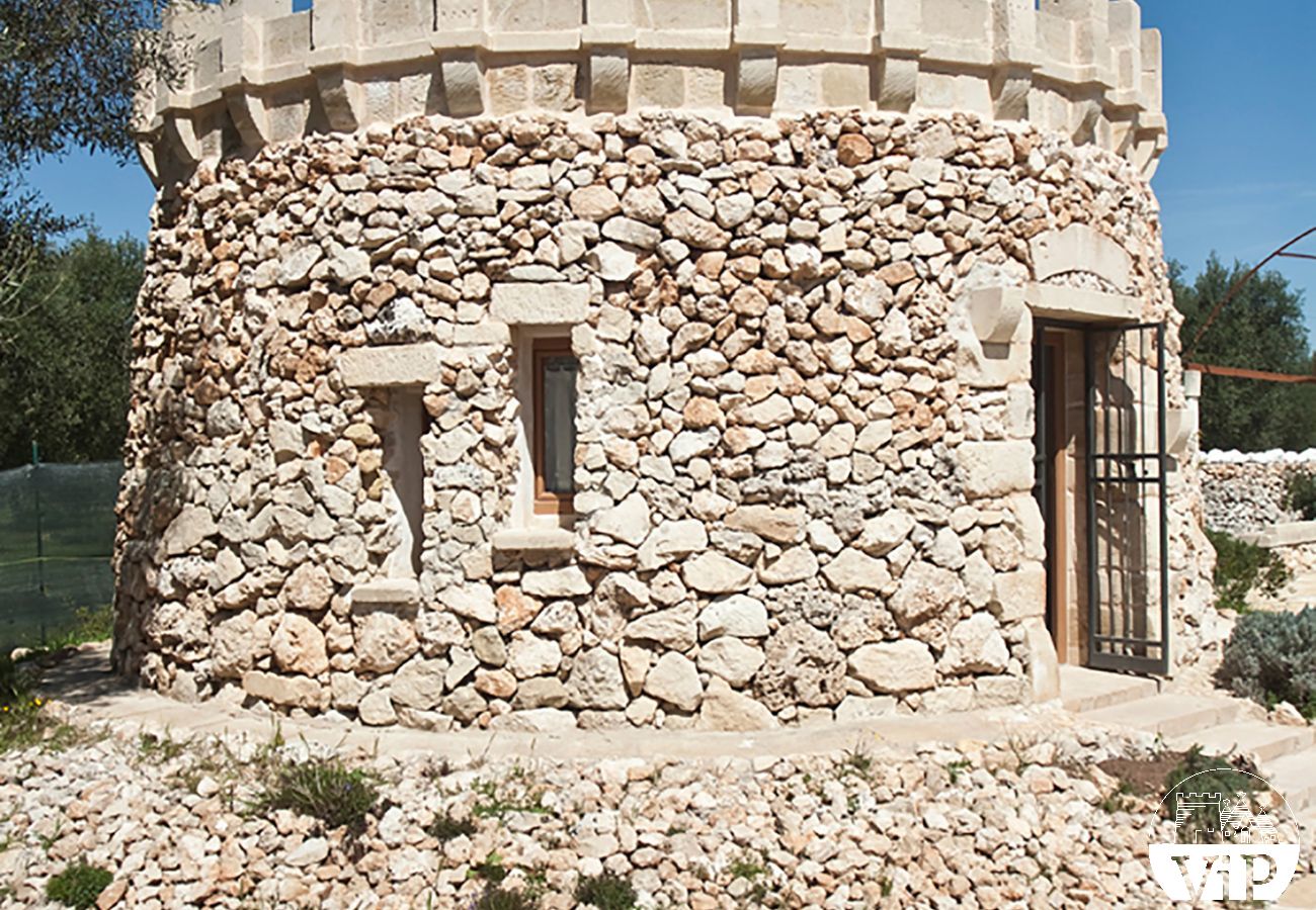 Villa à Carpignano Salentino - Authentique masseria dans les Pouilles avec piscine, jacuzzi, trulli et pajare m595