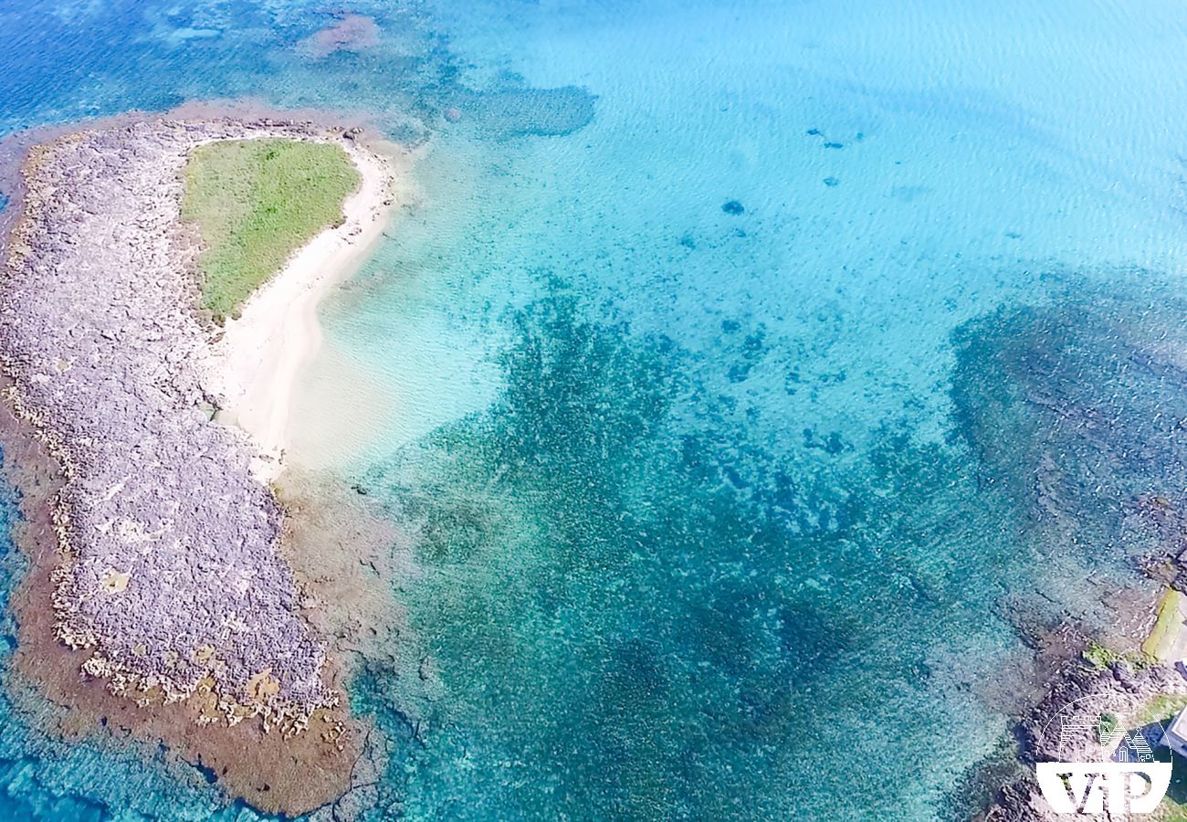 Maison à Sant'Isidoro - Villa de vacances avec vue sur la mer, à 50 m de la  plage de Sant'Isidoro m524