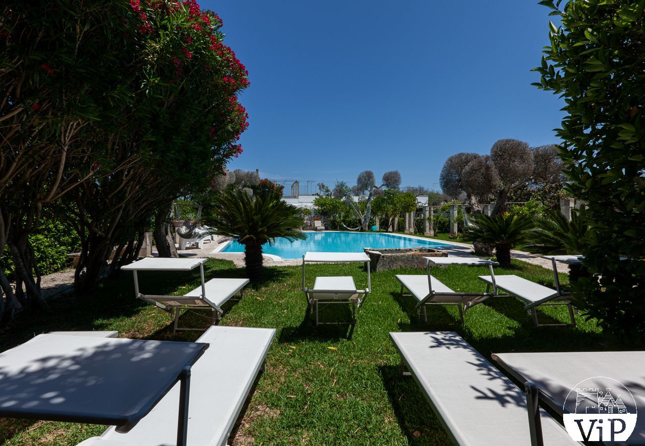 Villa à San Foca - Villa vacances piscine Pouilles campagne mer m180