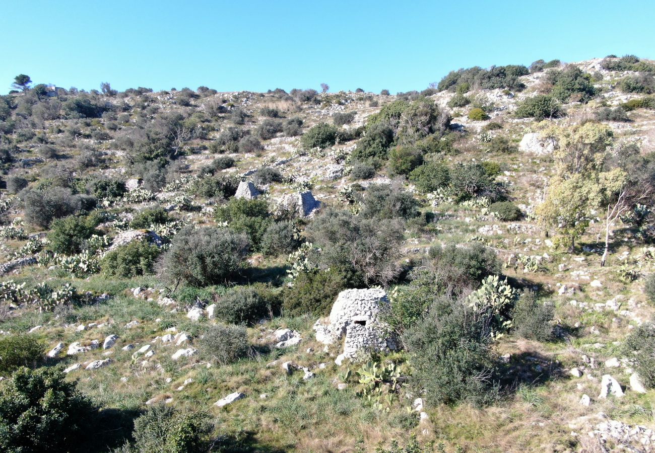 villa à Andrano - Propriété vue sur la mer 3 pajare à restructurer v123