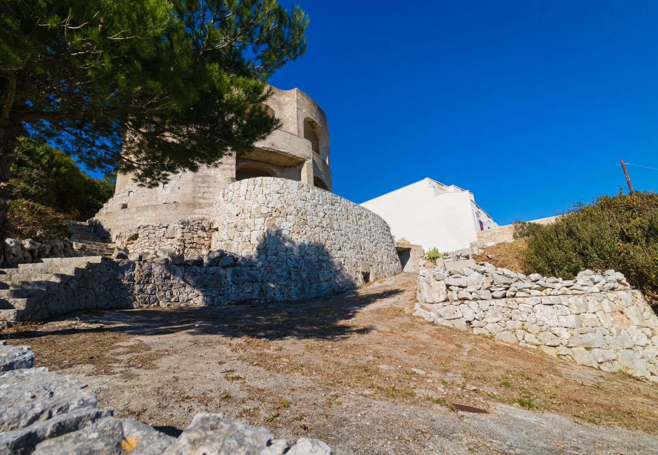 villa à Andrano - Propriété vue sur la mer 3 pajare à restructurer v123