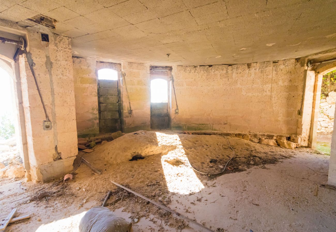 villa à Andrano - Propriété vue sur la mer 3 pajare à restructurer v123