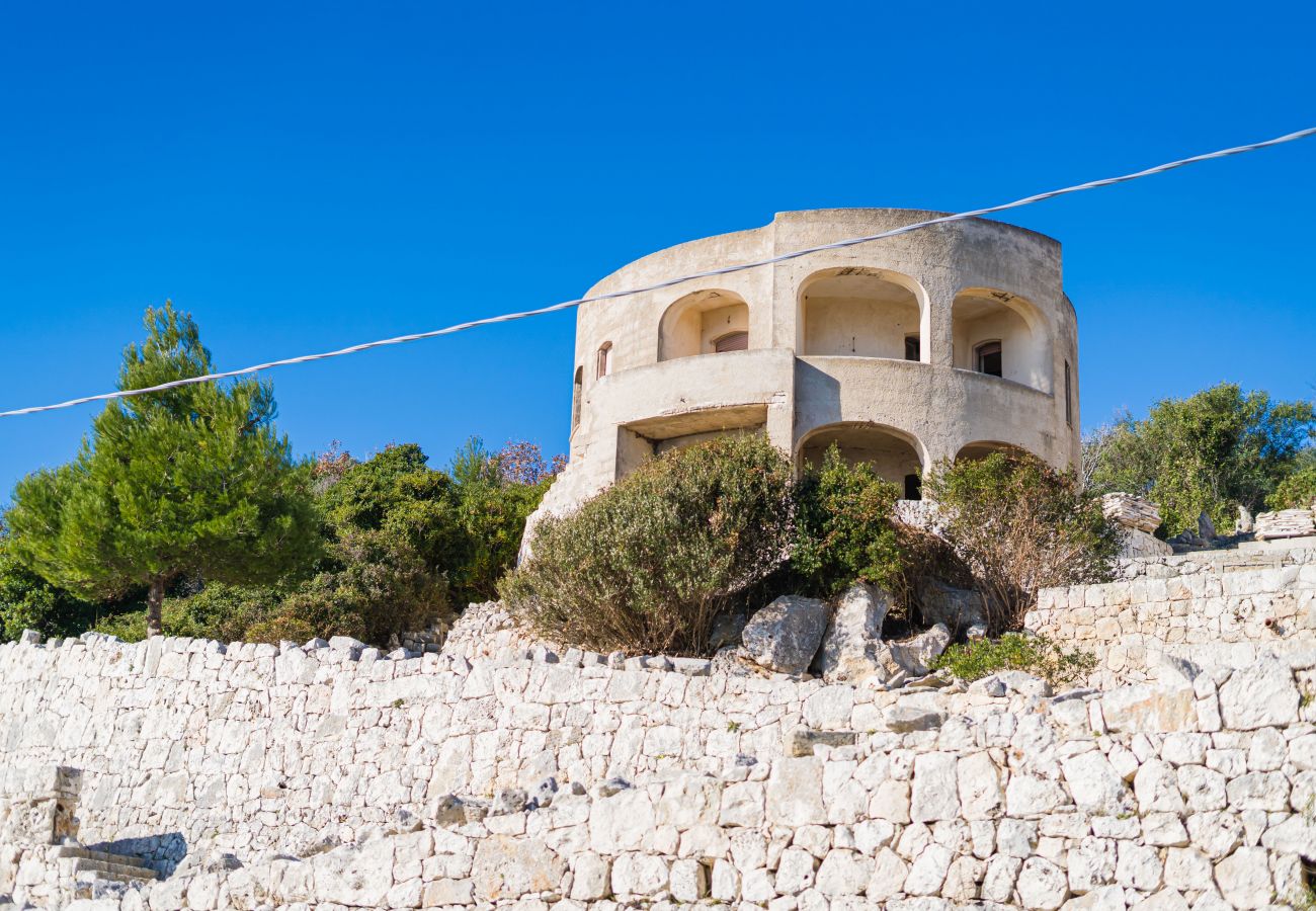 villa à Andrano - Propriété vue sur la mer 3 pajare à restructurer v123