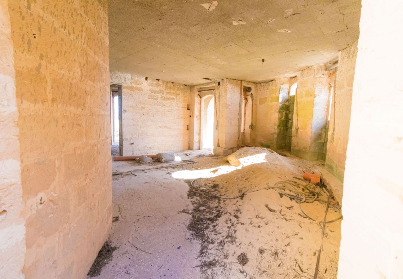 villa à Andrano - Propriété vue sur la mer 3 pajare à restructurer v123