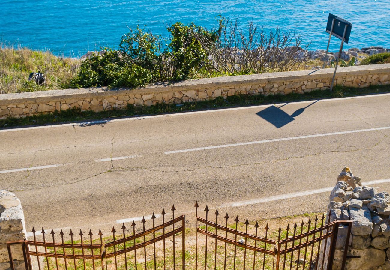 villa à Andrano - Propriété vue sur la mer 3 pajare à restructurer v123