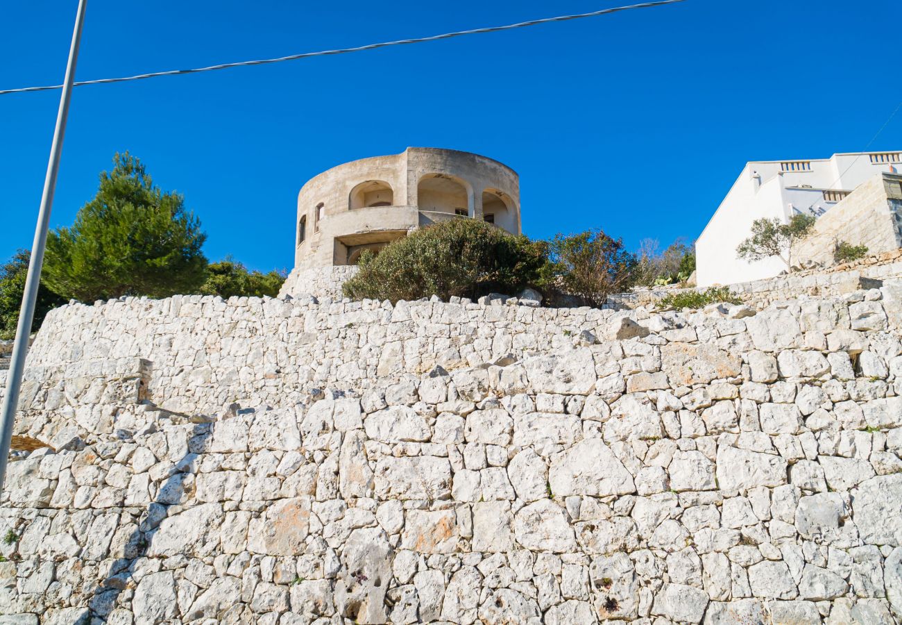 villa à Andrano - Propriété vue sur la mer 3 pajare à restructurer v123