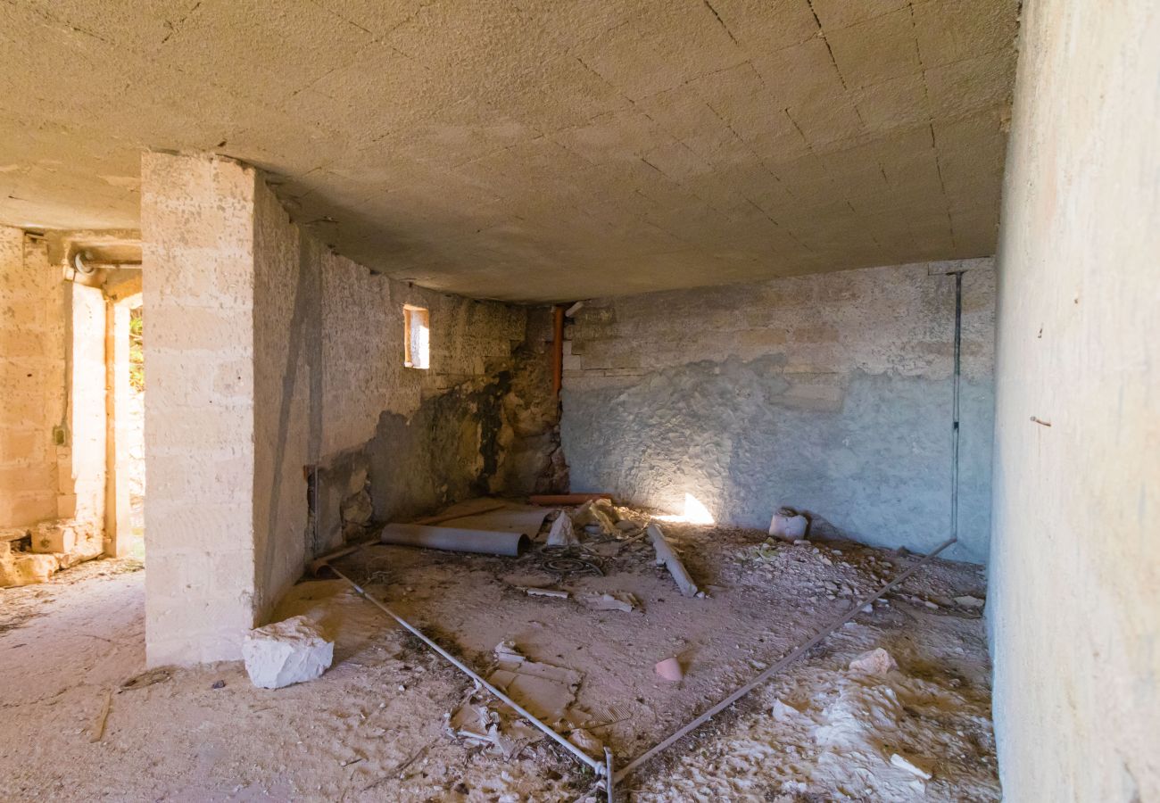 villa à Andrano - Propriété vue sur la mer 3 pajare à restructurer v123