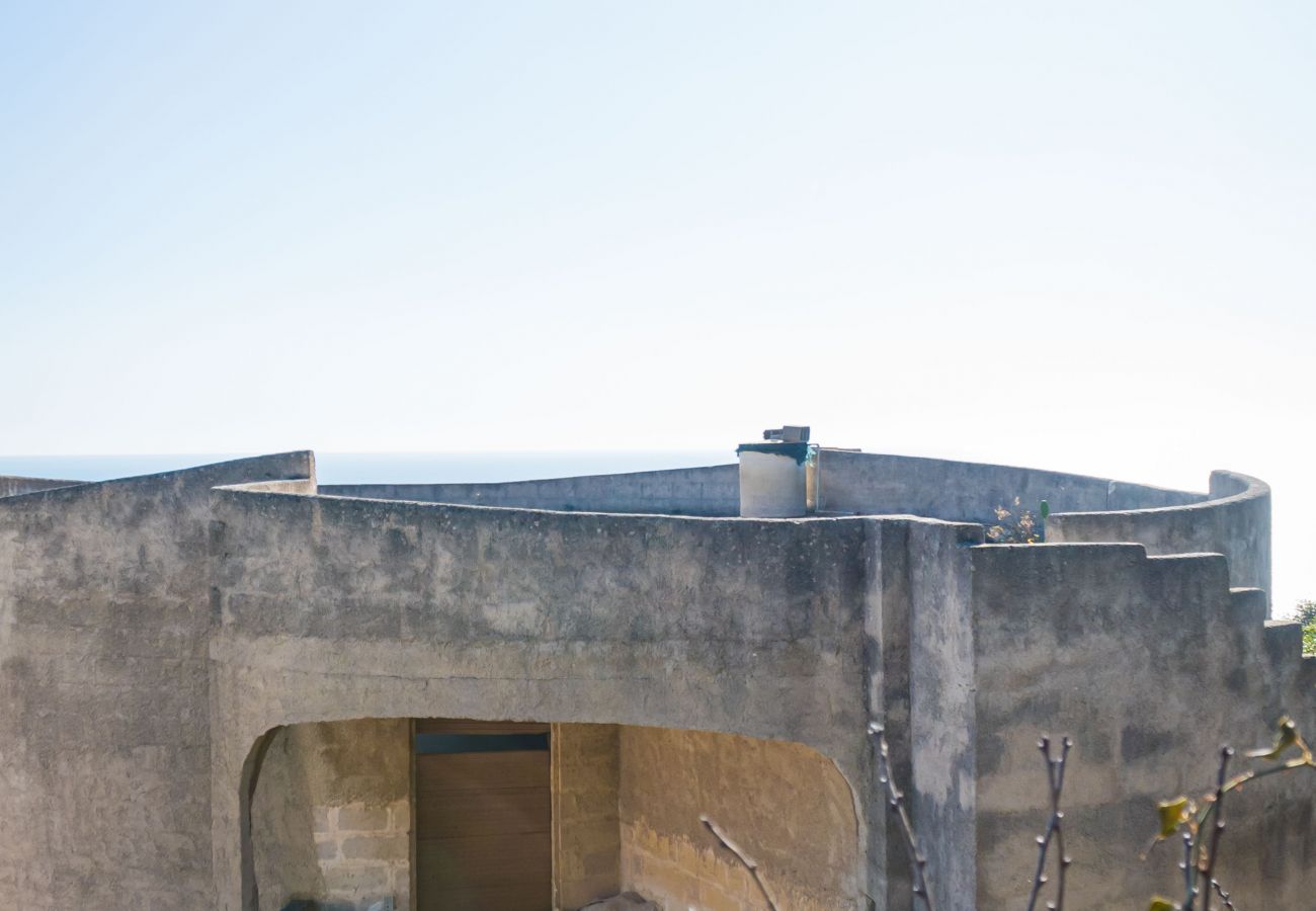 villa à Andrano - Propriété vue sur la mer 3 pajare à restructurer v123