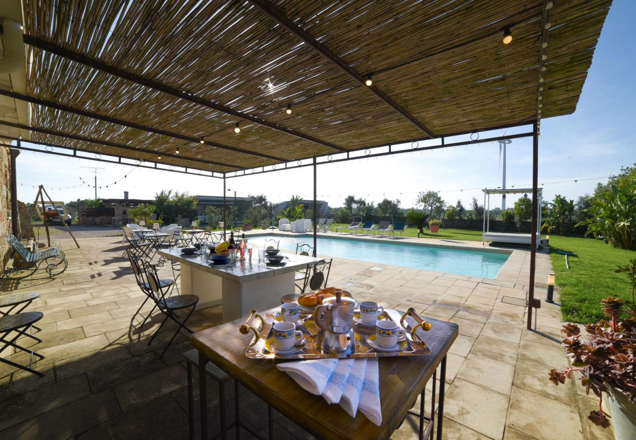 Ferme à Surbo -  Masseria avec piscine près de Lecce.V830