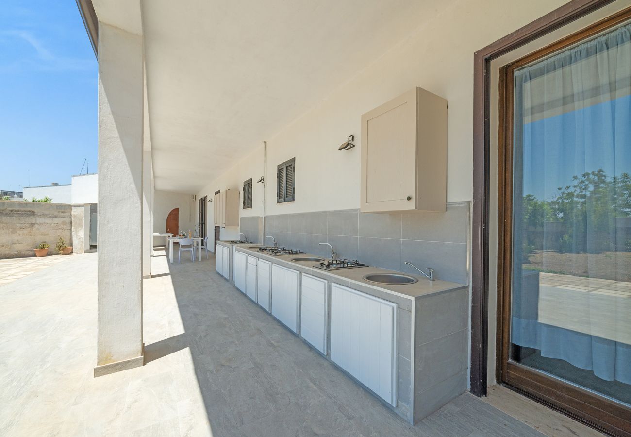 Maison à Santa Cesarea Terme - V251 maison indépendante avec jardin Cerfignano