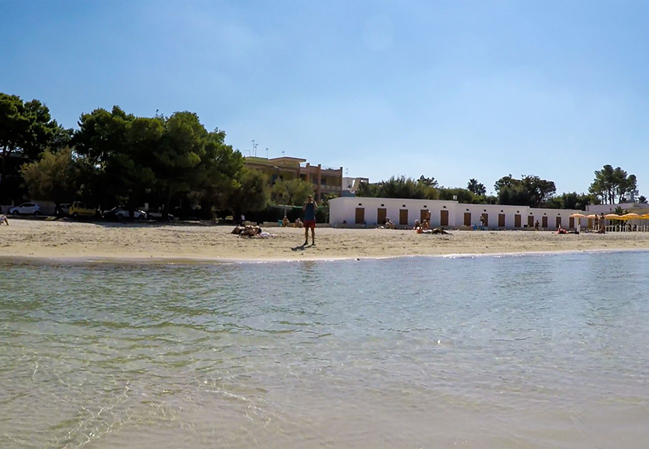 Villa a Sant'Isidoro - Affitto villa vista mare a Sant'Isidoro, vacanze spiaggia di sabbia con lidi e zone libere m524