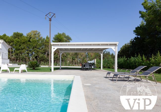 Villa a Galatina - Villa campo padel privato esclusiva piscina m890