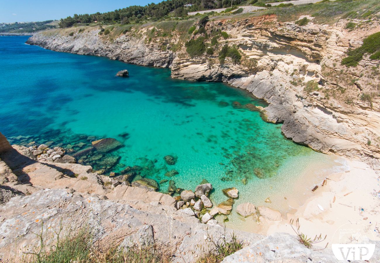 Villa a Vitigliano - Villa Salentina vicina al mare (sia spiaggia che costa rocciosa) con piscina privata, m250