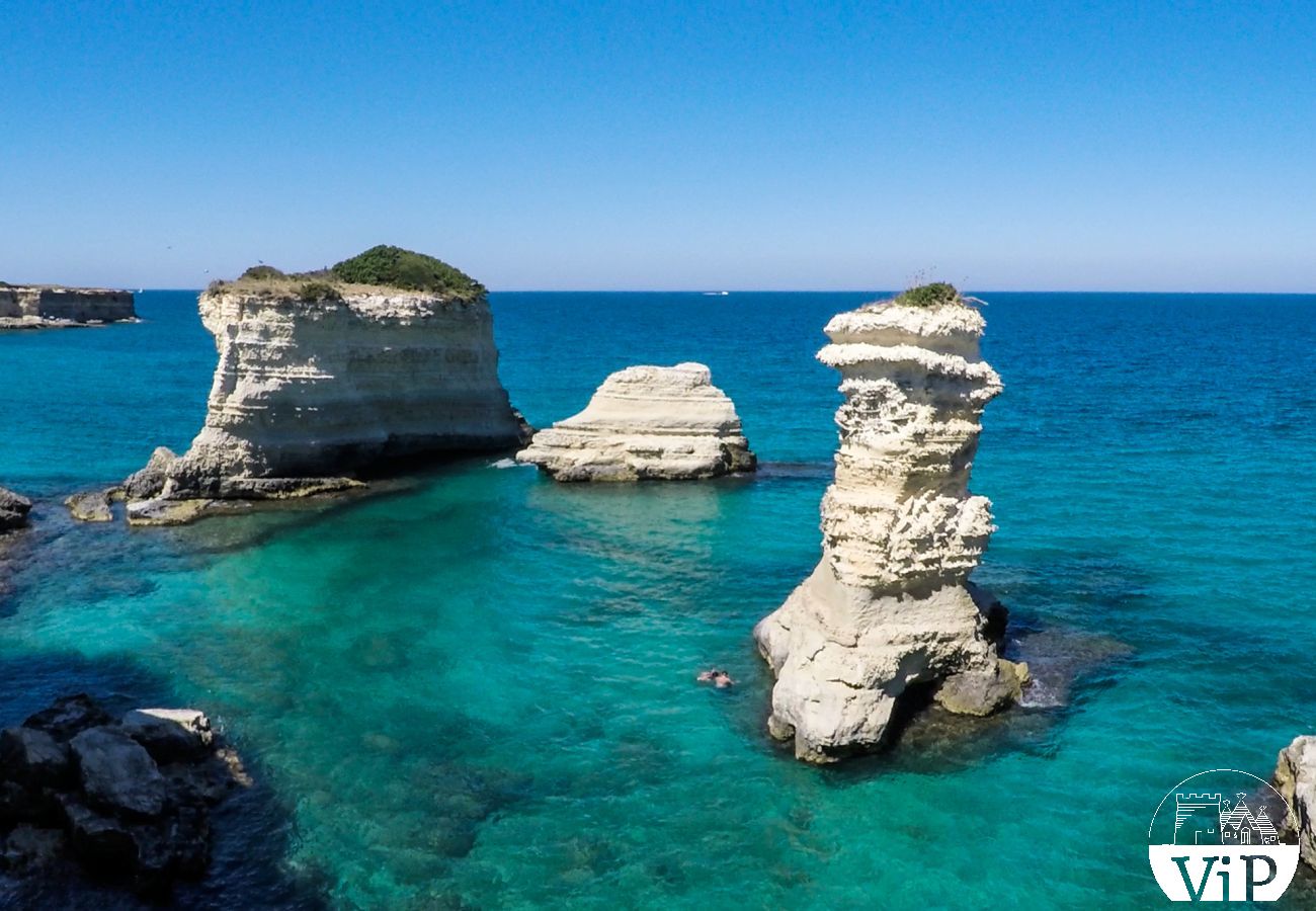 Villa a Carpignano Salentino - Villa con piscina privata e campo calcetto 5 camere 5 bagni in Puglia m400