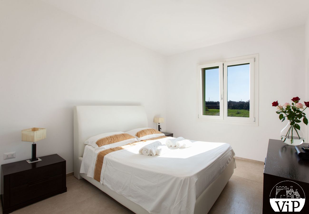 Villa a Ugento - Villa grande piscina privata, 5 camere, 5 bagni, spiagge Ionio Torre San Giovanni, Lido Marini m780