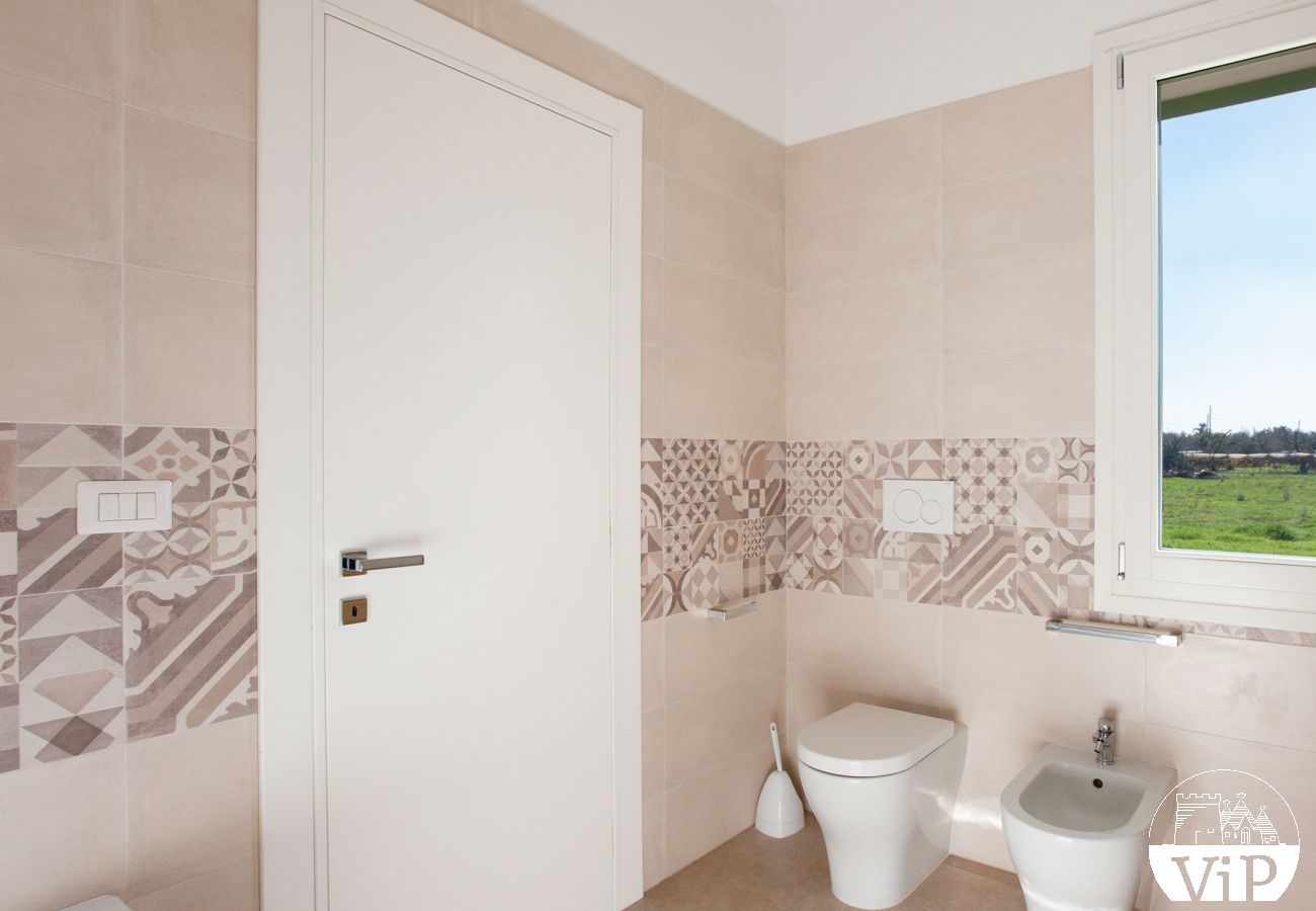 Villa a Ugento - Villa grande piscina privata, 5 camere, 5 bagni, spiagge Ionio Torre San Giovanni, Lido Marini m780