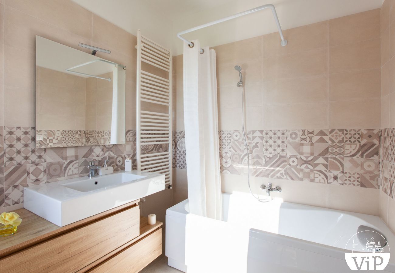 Villa a Ugento - Villa grande piscina privata, 5 camere, 5 bagni, spiagge Ionio Torre San Giovanni, Lido Marini m780