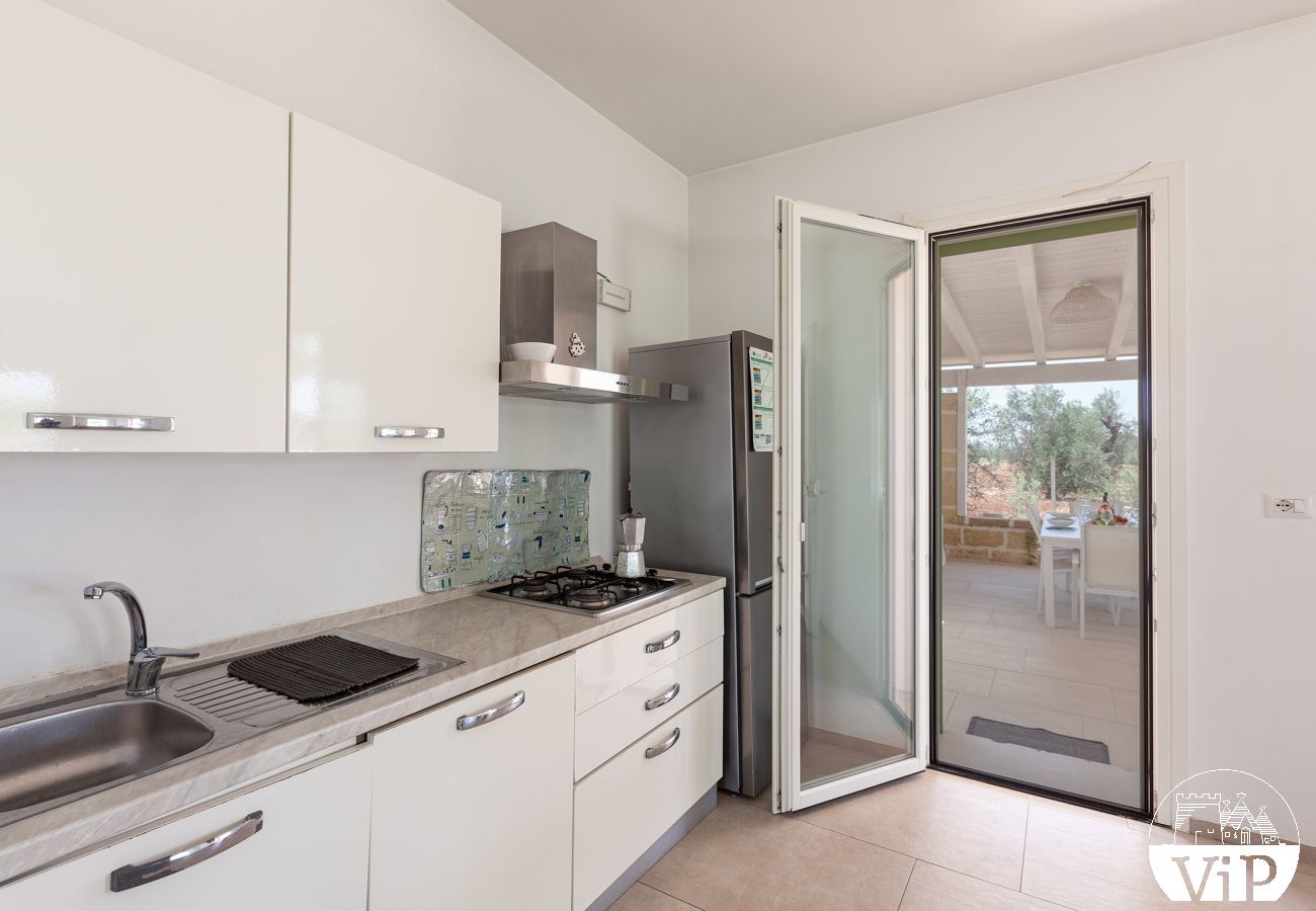Villa a Ugento - Villa grande piscina privata, 5 camere, 5 bagni, spiagge Ionio Torre San Giovanni, Lido Marini m780