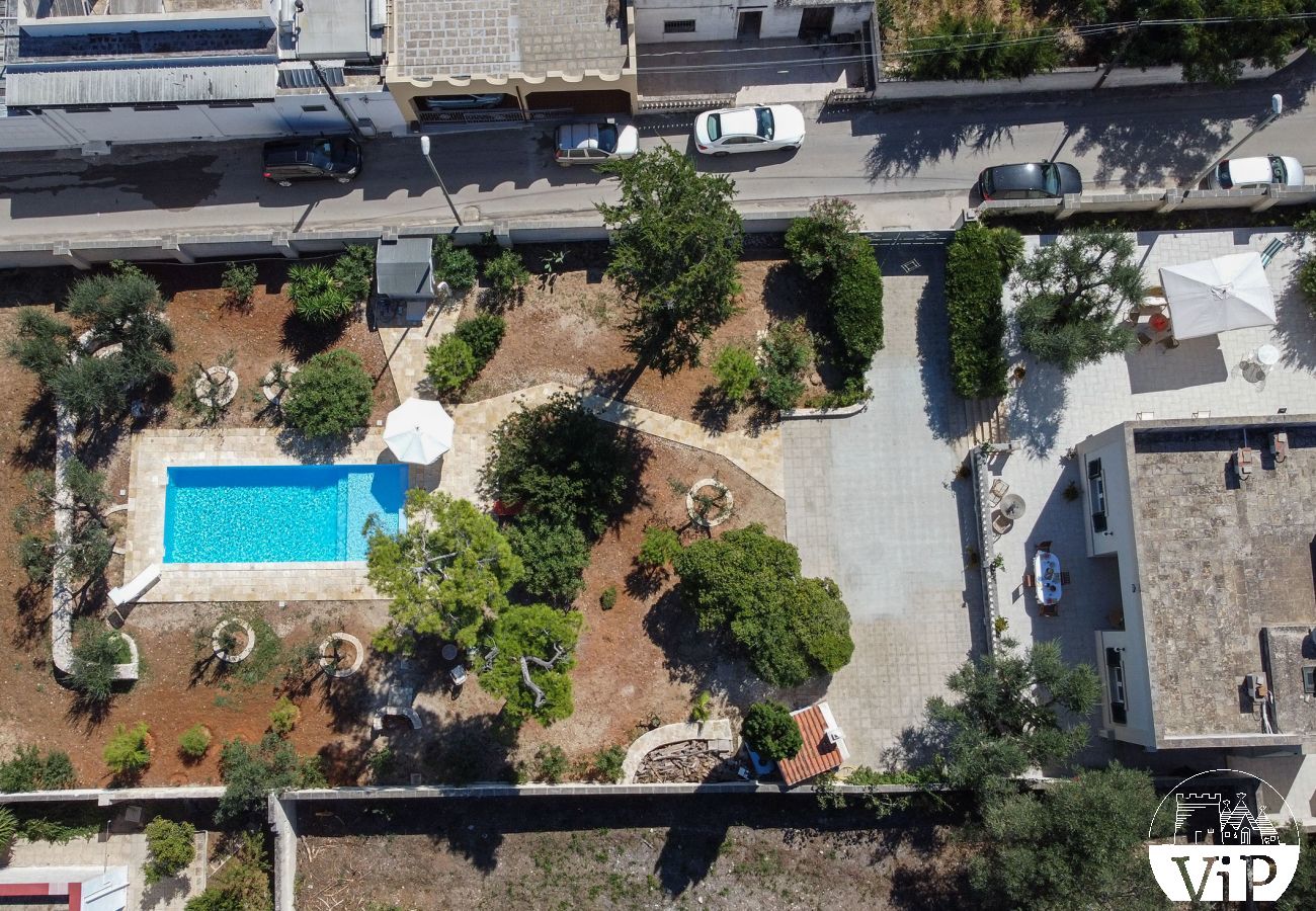 Villa a San Pietro in Bevagna - Villa con piscina,  spiaggia raggiungibile a piedi, S.P. in Bevagna, m280