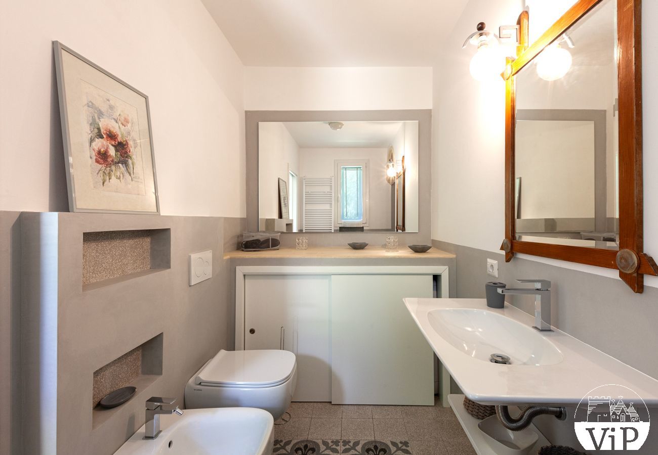 Villa a Torre San Giovanni - Villa vista mare piscina spiaggia 8 camere 4 bagni m450