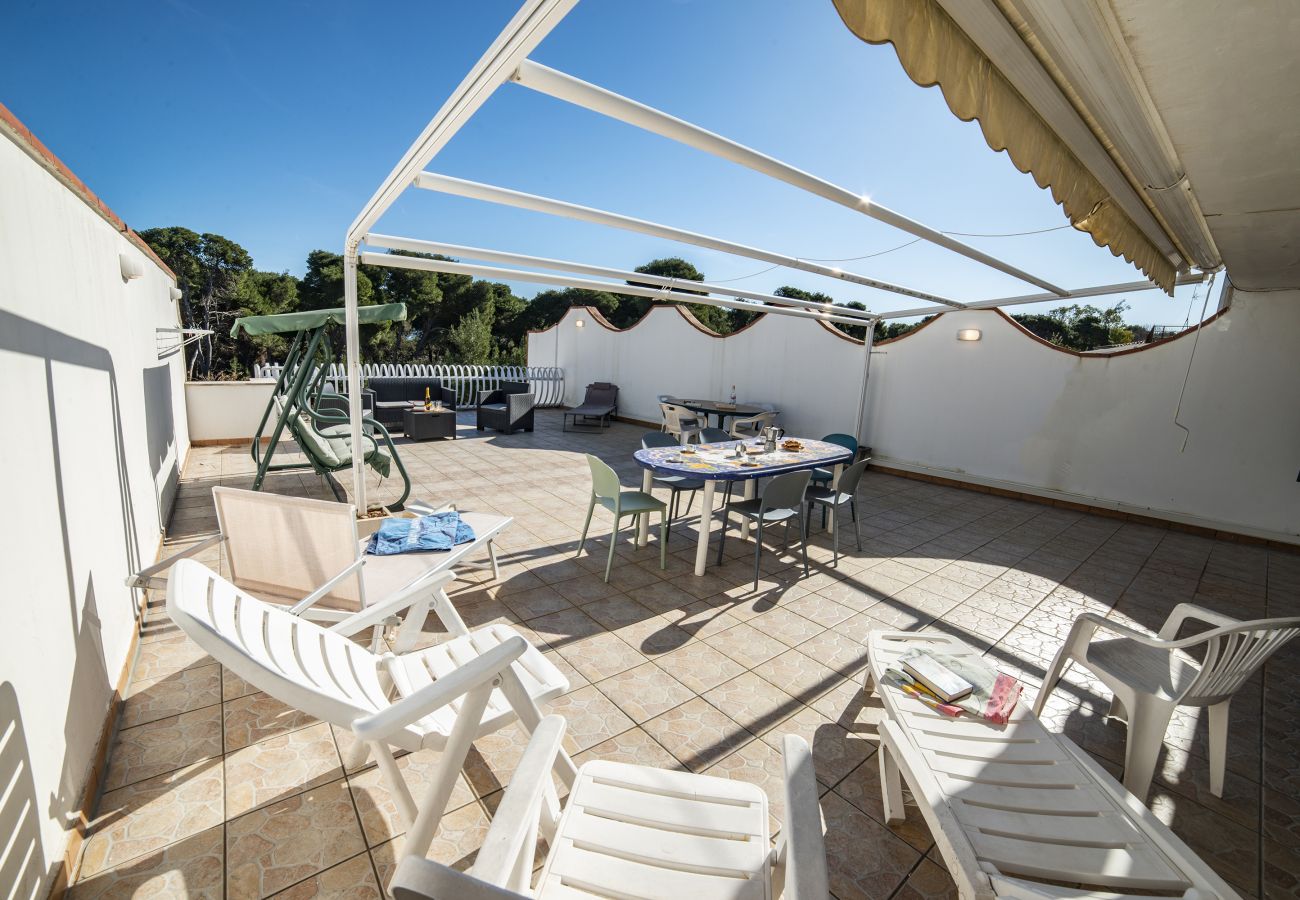 Appartamento a Torre dell´Orso - Casa-terrazza panoramica e accesso alla spiaggia v122