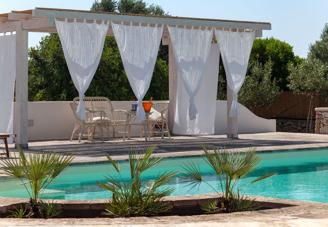 Villa/Dettached house in Morciano di Leuca - Villa con piscina vista mare vicino spiaggia v500