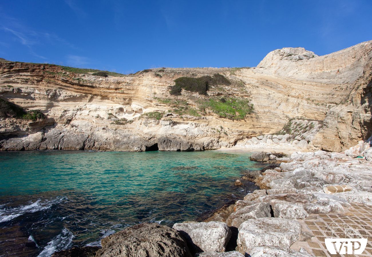 House in Santa Cesarea Terme - Sea view 4-bedroom villa above Porto Miggiano beach m300