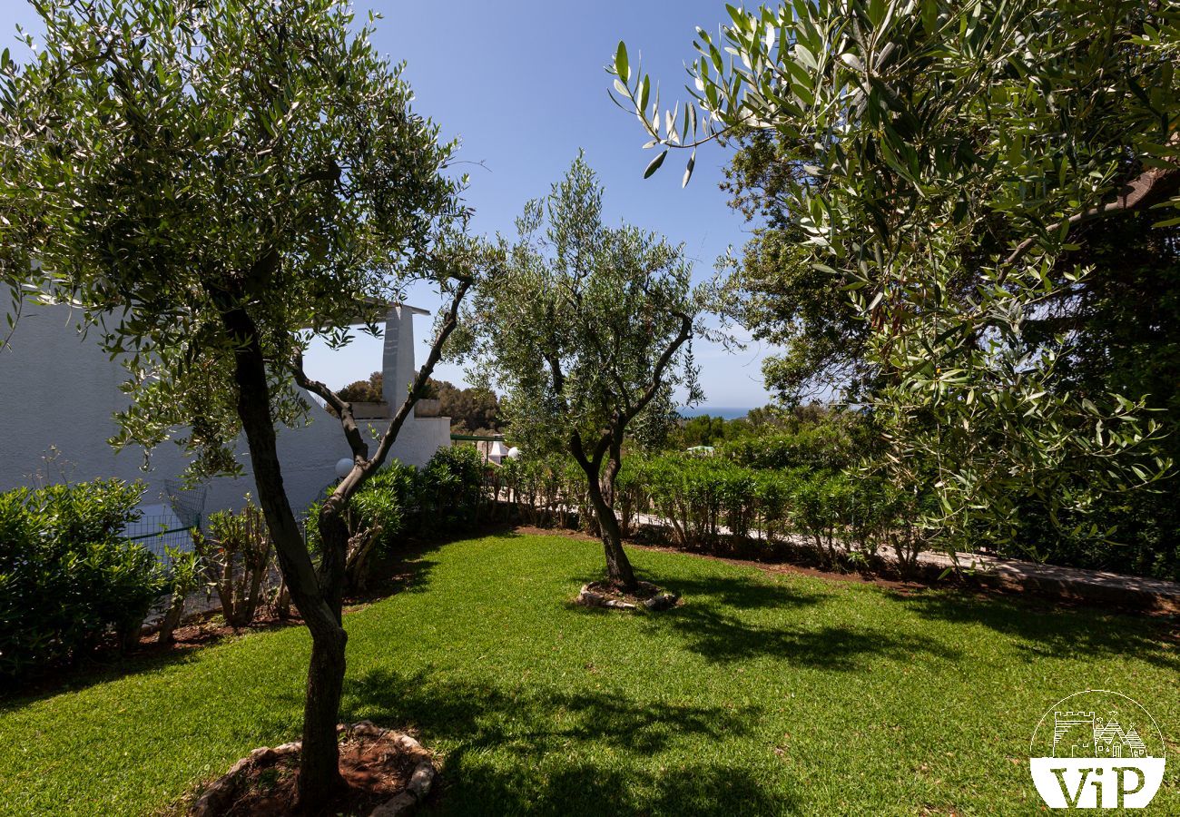 Villa in Torre San Giovanni - Sea view villa with large pool, 8 rooms, near Ionian Sea, m450