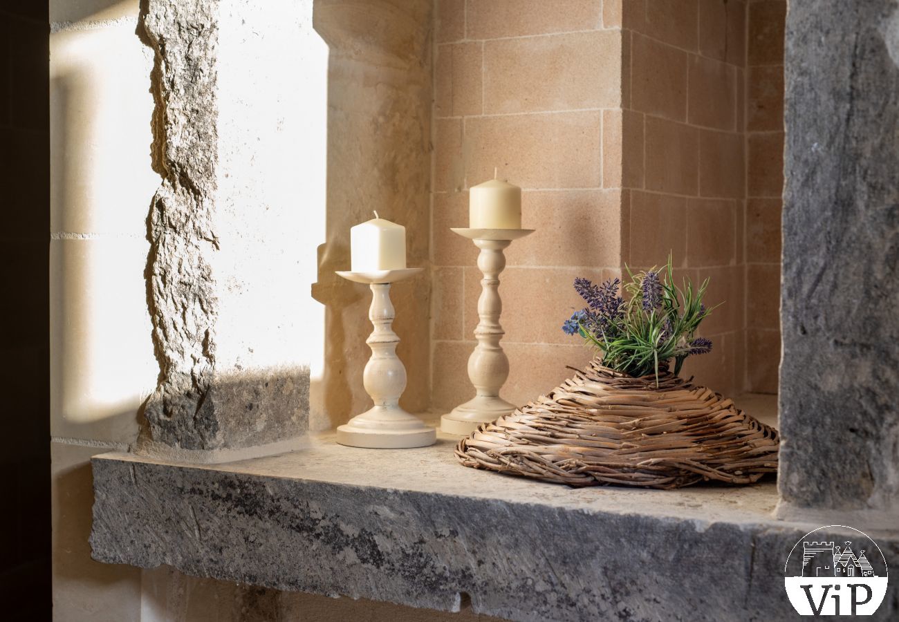 Villa in Castrignano de´ Greci - Villa trullo pool heated indoor pond m580